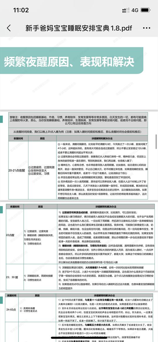 母婴，救我老命的新手爸妈睡眠宝典