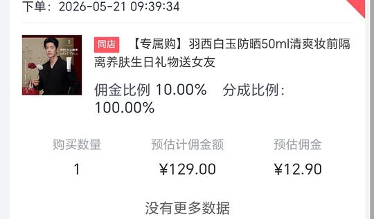 羽西防晒实付116左右140ml