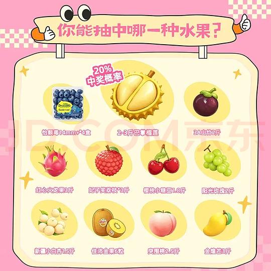 水果盲盒 看运气