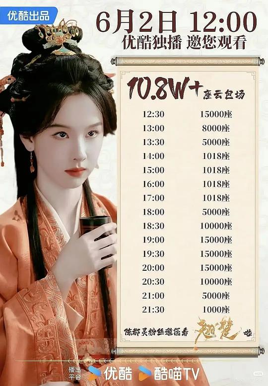 优酷云包场 仅今日12点🈶6w+座