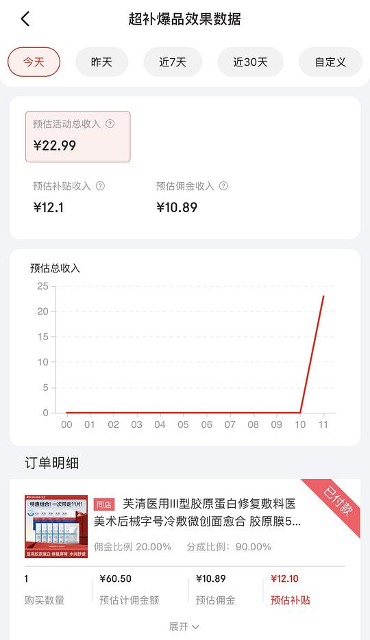 好价，芙清能3.41/片买11张医用胶原面膜和b5面膜