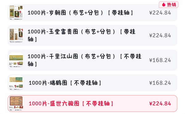 图益《清明上河图》《岁朝图》等好价