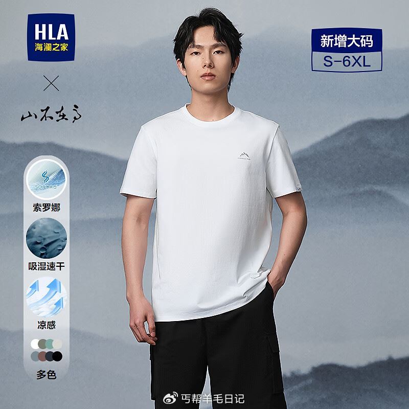 海澜之家真五折🚗~ 先领真5折补贴券 1️⃣短袖T恤 💰44亓 2️⃣短袖POLO衫💰64亓 3️⃣...