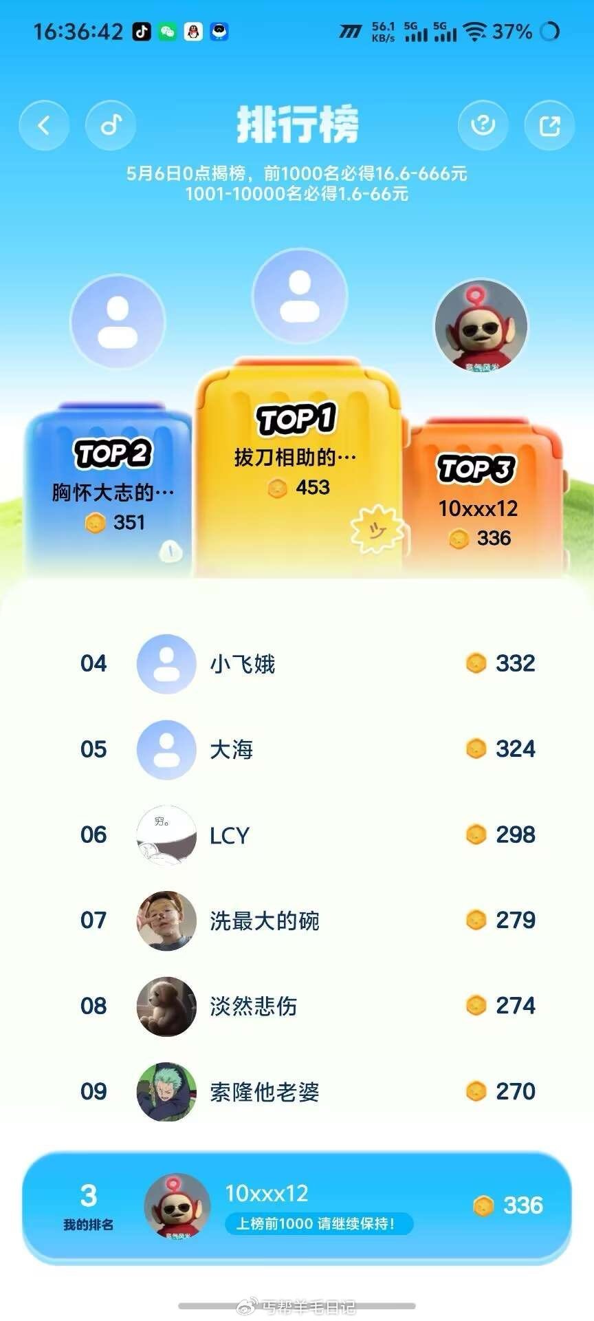 丐友反馈第三厉害了 ...