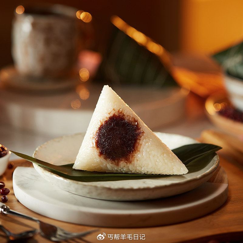 淘宝豆沙粽子 1块 🍑...
