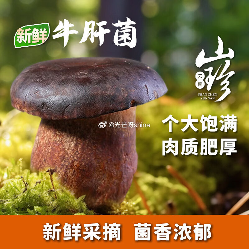 蔬果16-5 京鲜生云南 新鲜黑牛肝 净重1斤特产【34.9】...