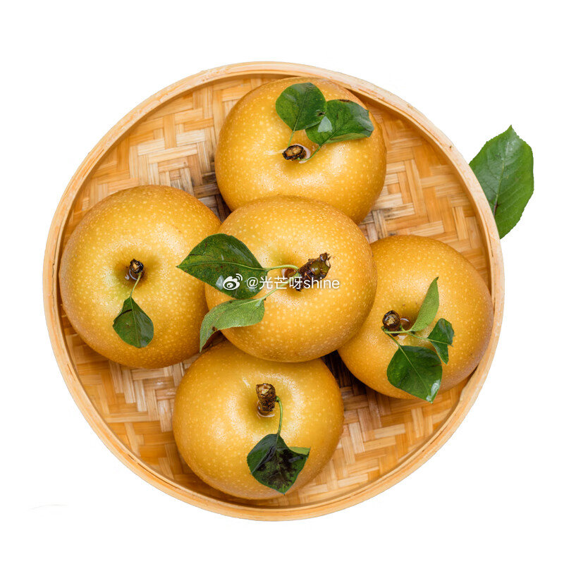 青青大地 秋月梨山东莱阳正宗秋月冰糖梨 净重4斤【14.8】...