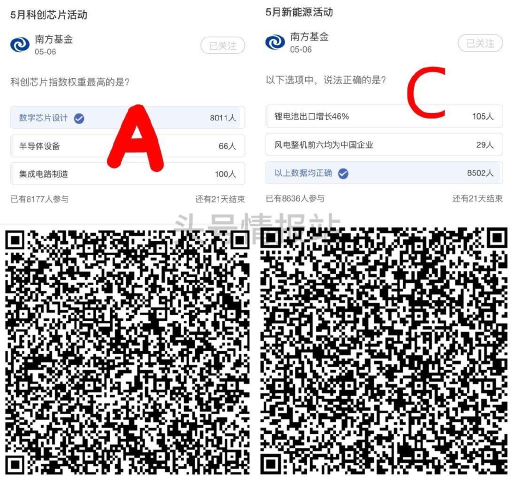 V扫｜工hang.答题虹包 答案如图 有0.4虹包 ...
