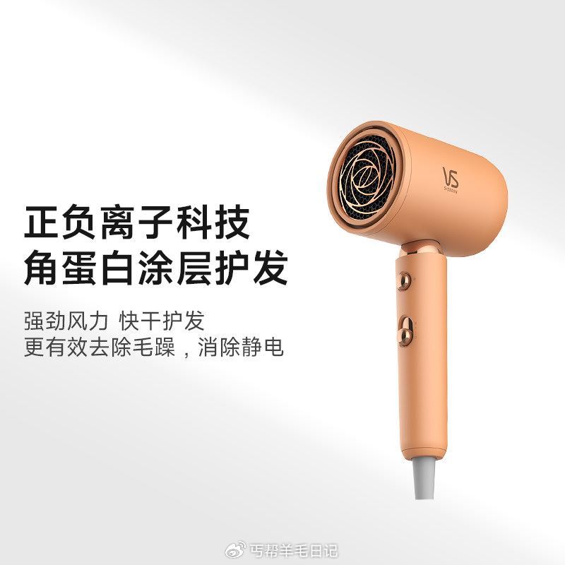 进陶金帀拍 43‼ 沙宣 负离子吹风机...