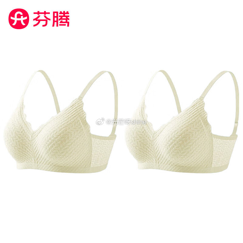 内衣199-20 芬腾 聚拢内衣女小胸美背收副乳 2件装【59.8】 芬腾 少女文胸发育期9-18岁...