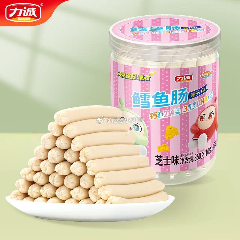 🐶东 力诚IP版鳕鱼肠芝士味350g，砸3券【4.51】...