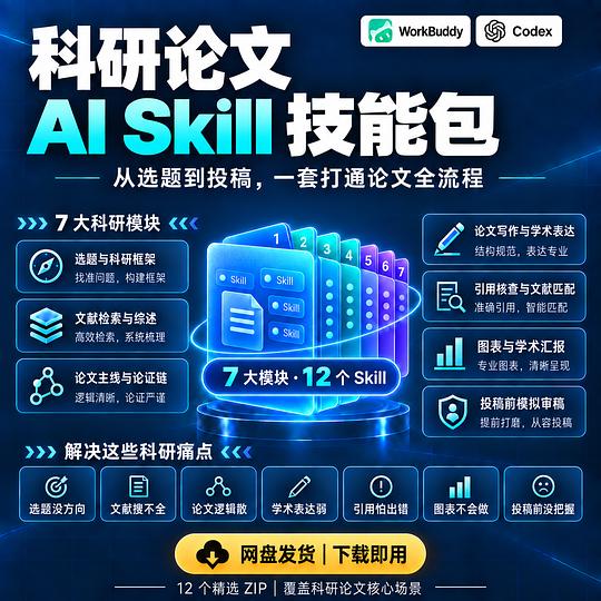 有求必应,论文skill来了 有求必应,论文skill来了