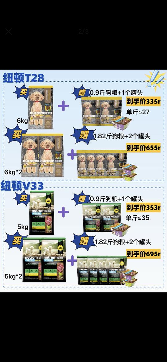 纽顿v33鸭肉梨狗粮5kg258 纽顿v33鸭肉梨狗粮5kg258
